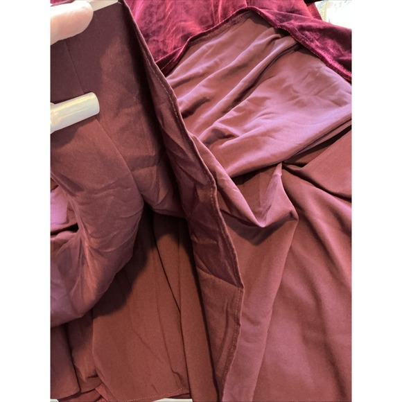 Antonio Melani × Nicola Bathie Helen Velvet Maxi Dress Size 6 Preppy Formal NWT - Picture 12 of 16